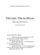 Ảnh hưởng của Bitcoin đến nền kinh tế Việt Nam