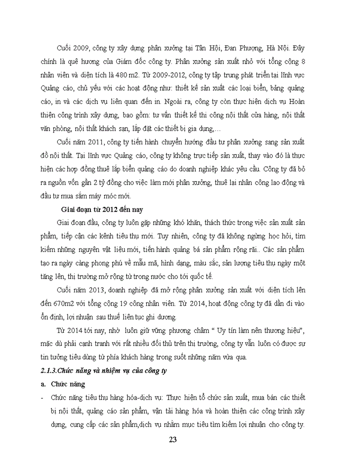 image for page Phân tích tình hình tài chính của công ty TNHH Quảng cáo và Nội thất HQS giai đoạn 2014-2016