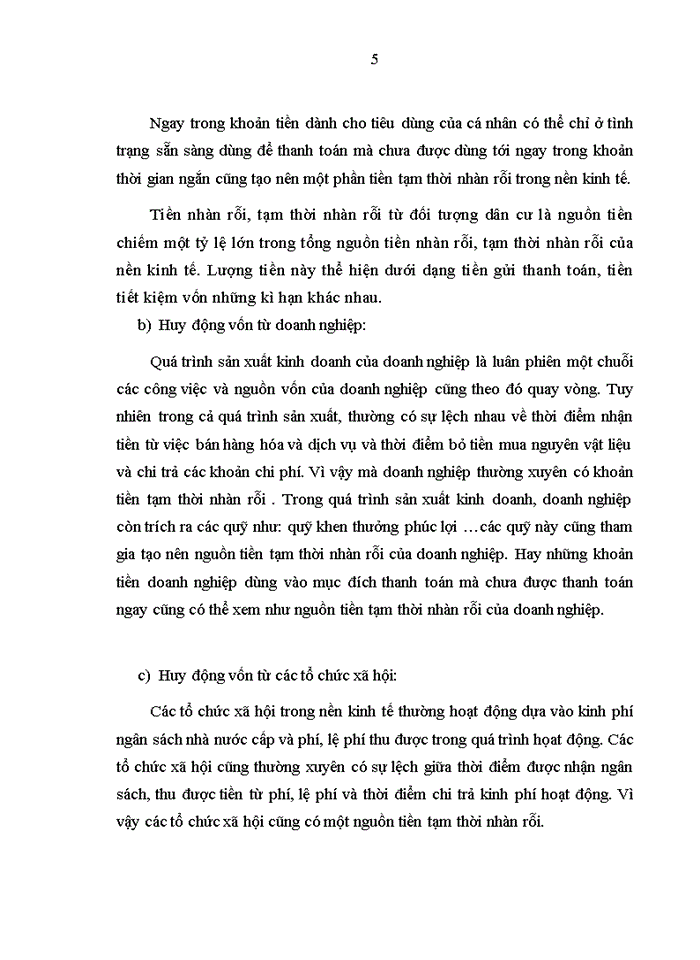 image for page Mở rộng hoạt động huy động tiền gửi tại Ngân hàng TMCP Đầu Tư Và Phát Triển Việt Nam – CN Sở Giao Dịch I