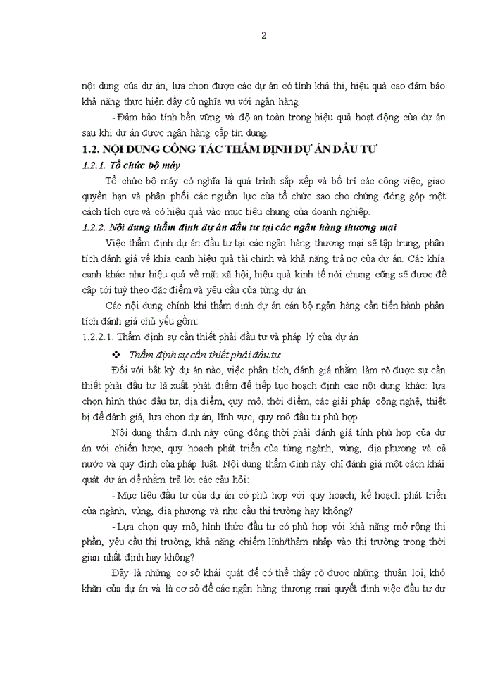 image for page Hoàn thiện công tác thẩm định dự án đầu tư vay vốn tại Ngân hàng TMCP Ngoại thương Việt Nam- Nghiên cứu điển hình chi nhánh Thanh Xuân