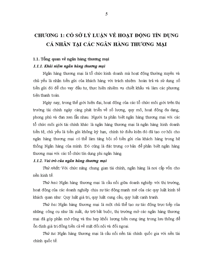 image for page Giải pháp phát triển tín dụng cá nhân tại Ngân hàng TMCP Ngoại thương Việt Nam - Chi nhánh Vinh