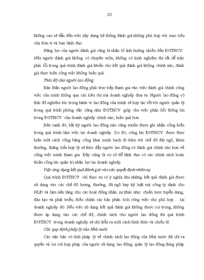 image for page Đánh giá thực hiện công việc tại Ngân hàng Nông nghiệp và Phát triển nông thôn Việt Nam - Chi nhánh tỉnh Thái Bình