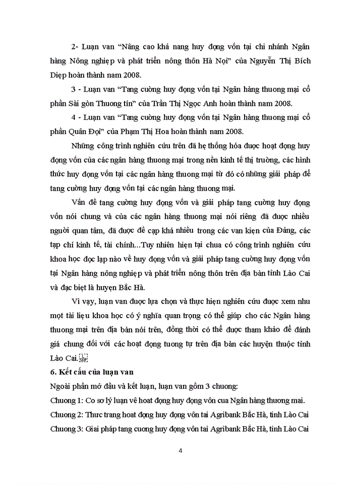 image for page Giải pháp nhầm tăng cường hoạt động huy động vốn của nhnn&ptnt huyện bắc hà