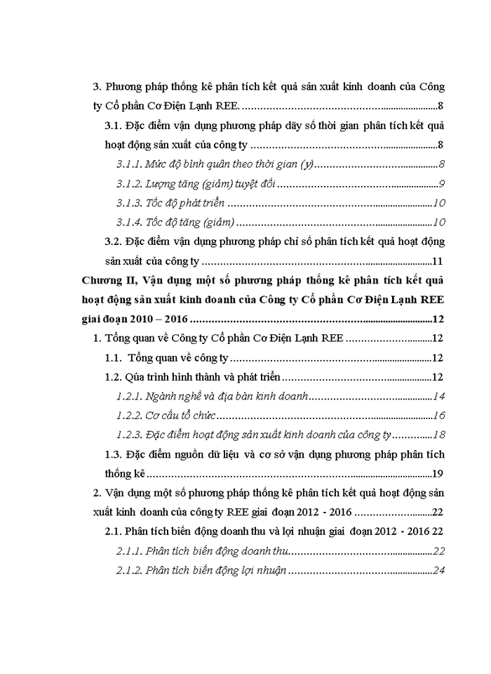 image for page Các nhân tố ảnh hưởng đến kết quả hoạt động sản xuất kinh doanh của Công ty Cổ phần Cơ Điện Lạnh REE giai đoạn 2012 - 2016