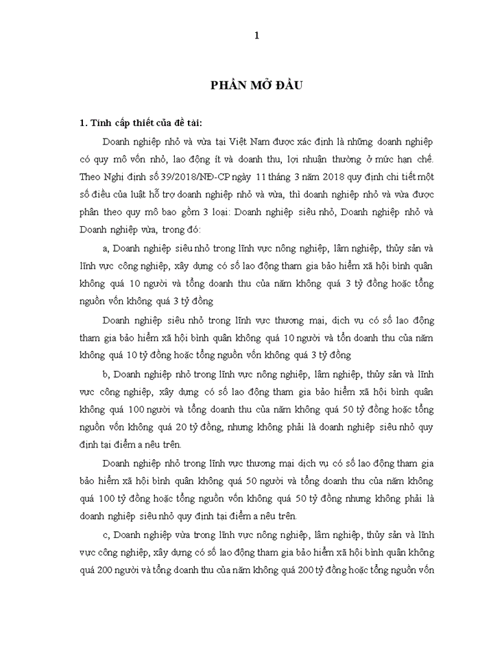 image for page Quản lý cho vay doanh nghiệp nhỏ và vừa tại Ngân hàng TMCP Đầu tư và Phát triển Việt Nam – chi nhánh Hà Tĩnh