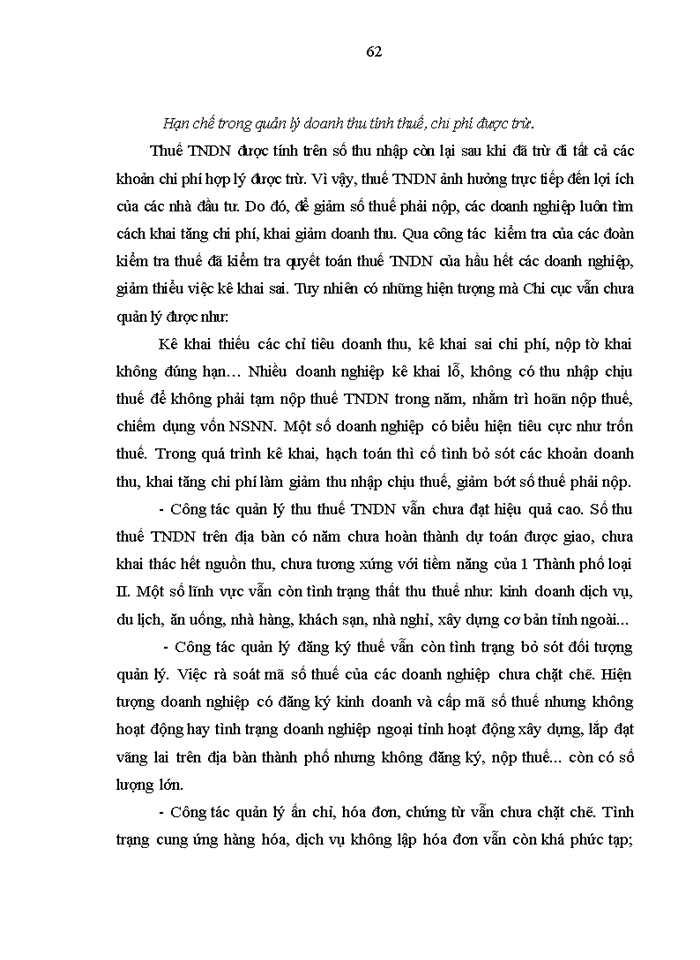 image for page Quản lý thuế Thu nhập doanh nghiệp tại Chi cục thuế  Thành phố Ninh Bình