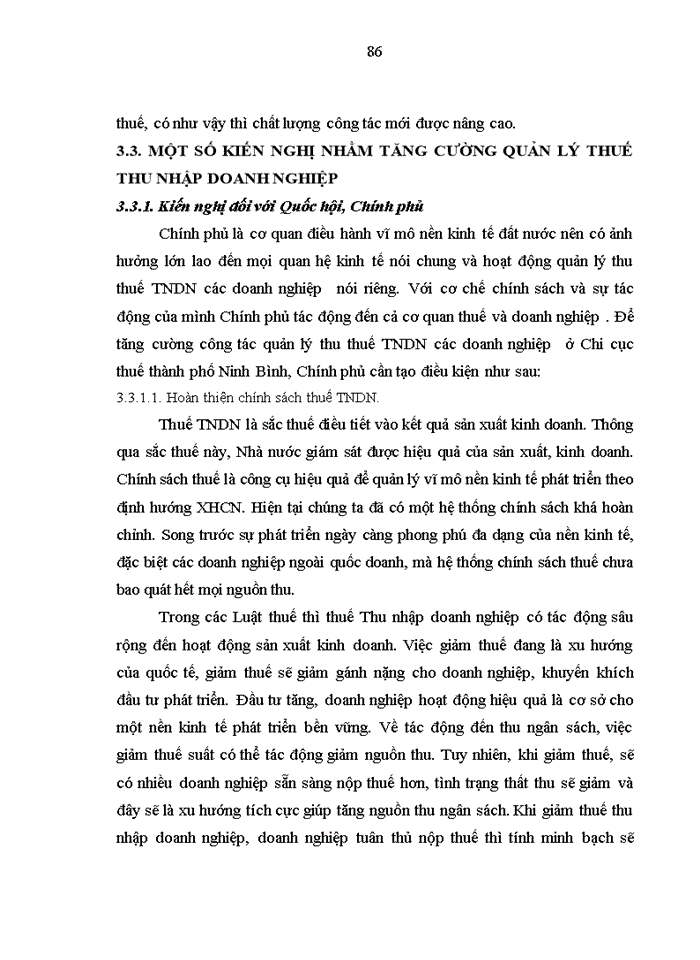 image for page Quản lý thuế Thu nhập doanh nghiệp tại Chi cục thuế  Thành phố Ninh Bình