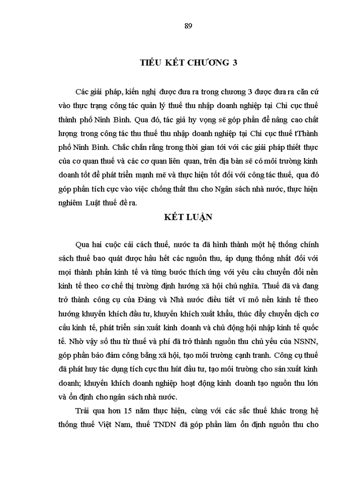 image for page Quản lý thuế Thu nhập doanh nghiệp tại Chi cục thuế  Thành phố Ninh Bình