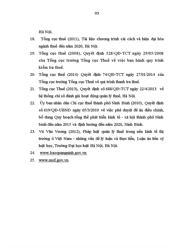 image for page Quản lý thuế Thu nhập doanh nghiệp tại Chi cục thuế  Thành phố Ninh Bình