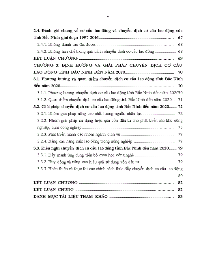 image for page Nghiên cứu thống kê cơ cấu lao động và chuyển dịch cơ cấu lao động tỉnh Bắc Ninh giai đoạn 1997-2016