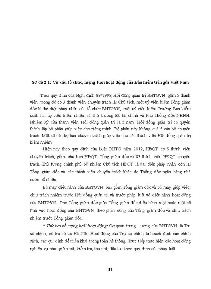 image for page Quản lý phí Bảo hiểm tiền gửi tại Bảo hiểm tiền gửi Việt Nam