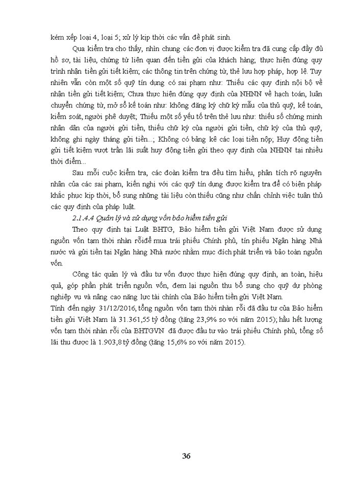 image for page Quản lý phí Bảo hiểm tiền gửi tại Bảo hiểm tiền gửi Việt Nam