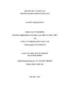 Pháp luật về doanh nghiệp kiểm toán độc lập nhìn từ thực tiễn tại Công ty TNHH Deloitte Việt Nam