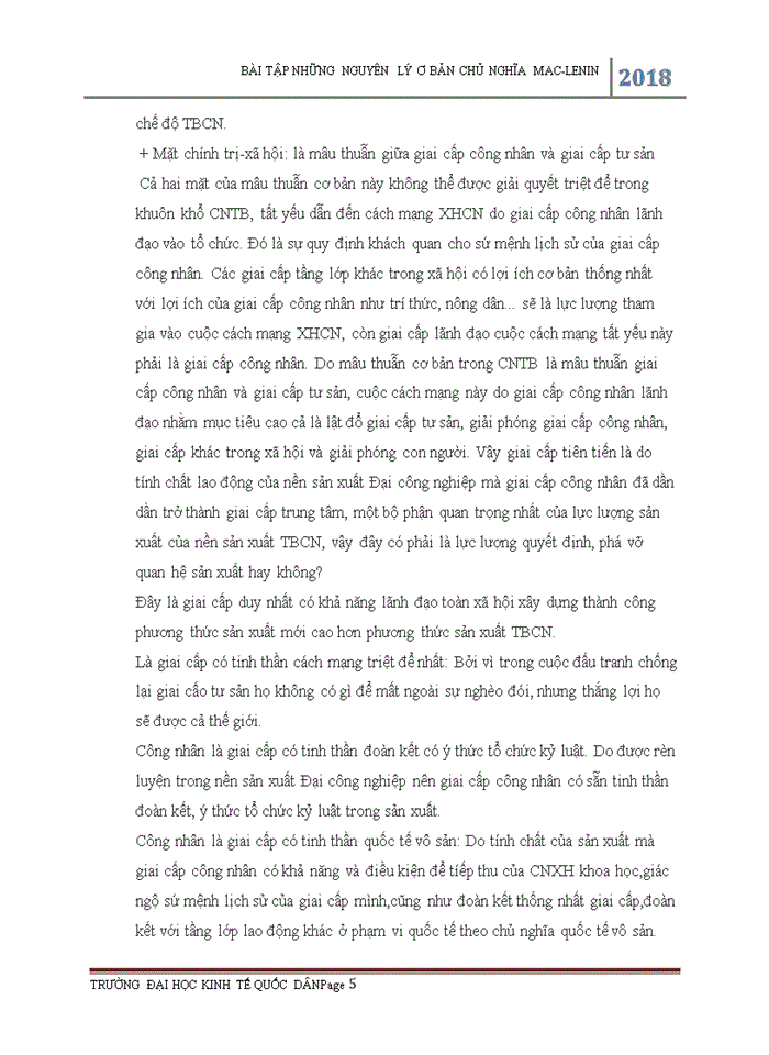 image for page Sứ mệnh lịch sử của giai cấp công nhân