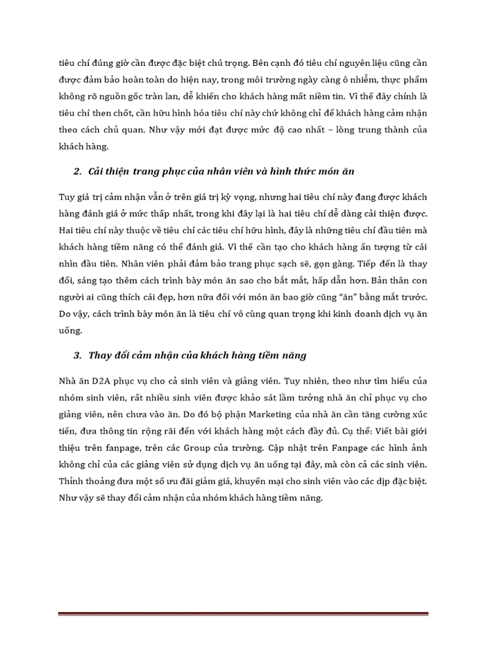 image for page Đánh giá chất lượng dịch vụ nhà ăn d2a