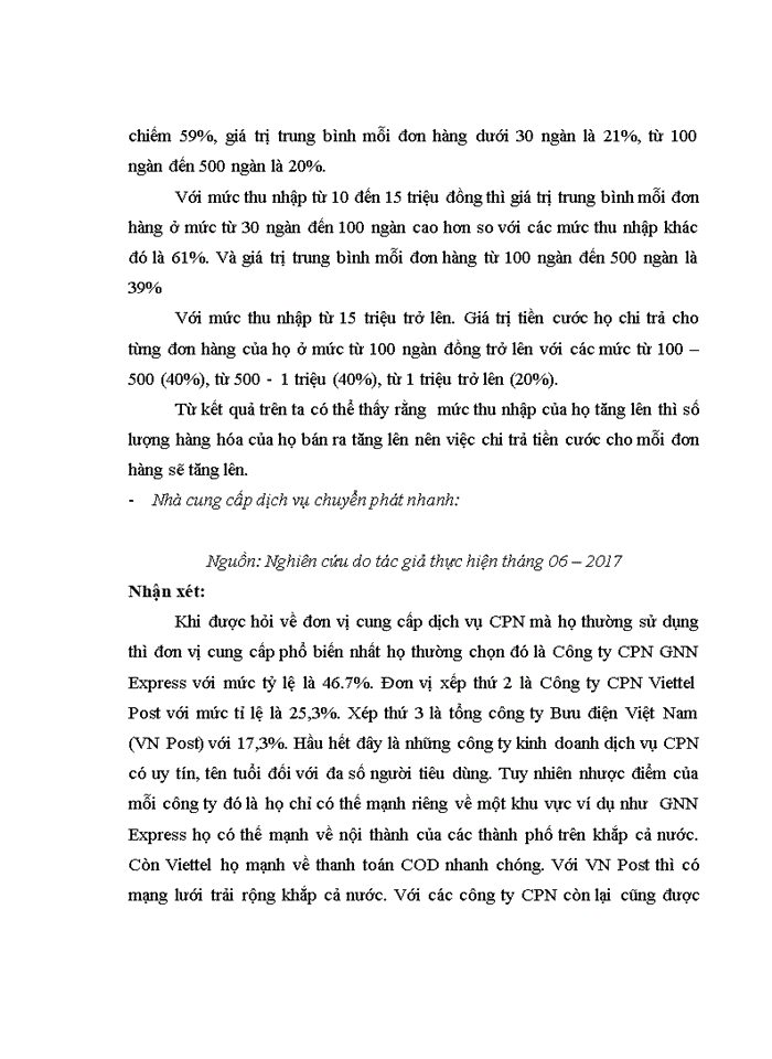 image for page Nghiên cứu hành vi lựa chọn và sử dụng dịch vụ chuyển phát nhanh của khách hàng trên địa bàn Hà Nội và đề xuất một số giải pháp marketing cho Công ty GNN Express