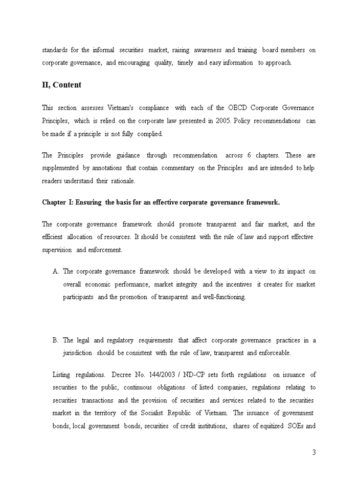 image for page Assignment about the comparison between G20/OECD Principles of corporate governance and corporate law (2005)