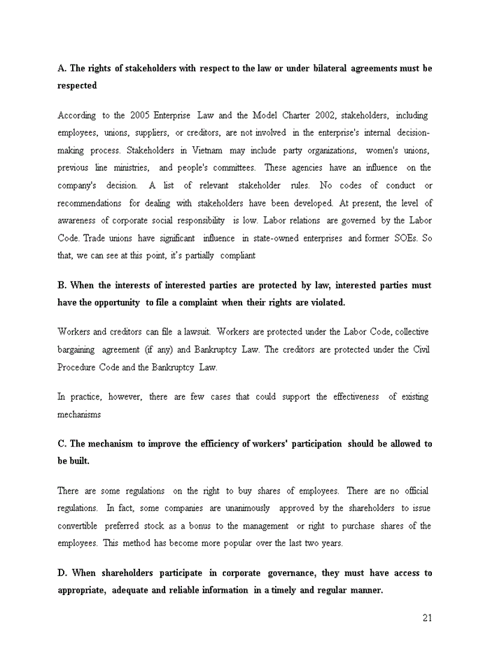 image for page Assignment about the comparison between G20/OECD Principles of corporate governance and corporate law (2005)