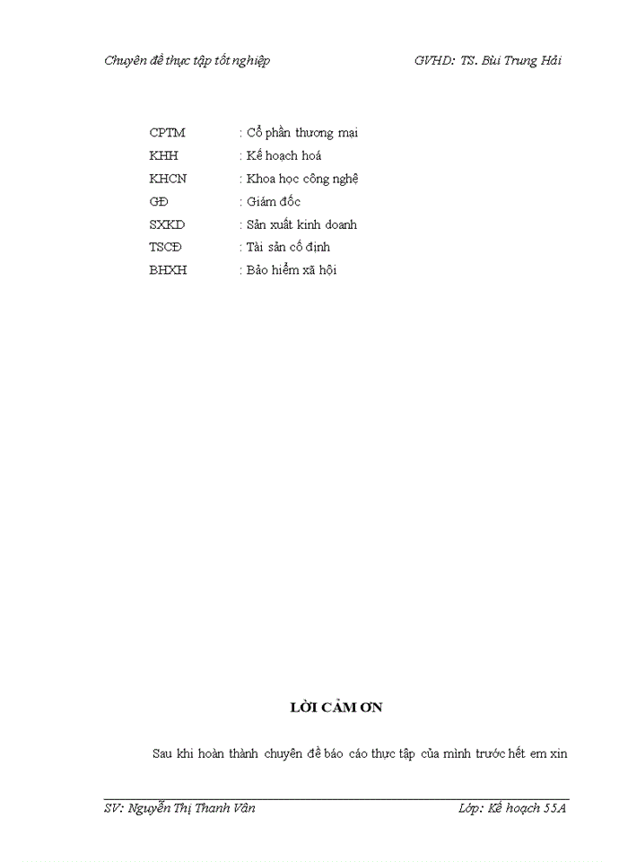 image for page Hoàn thiện công tác lập kế hoạch kinh doanh của công ty Cổ phần và thương mại Sơn Thịnh