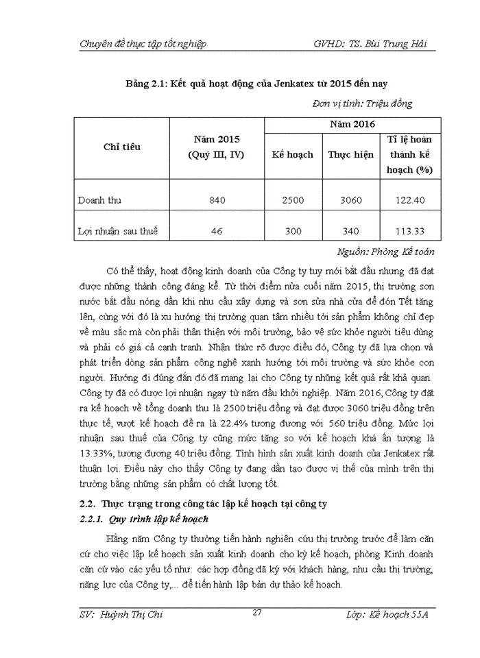image for page Hoàn thiện công tác lập kế hoạch kinh doanh tại Công ty TNHH Đầu tư xây dựng và Thương mại sơn Jenkatex đến năm 2020