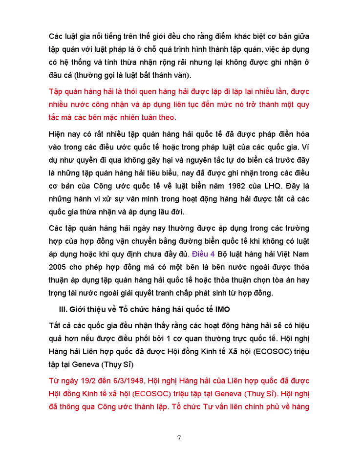 image for page Việt Nam và việc gia nhập các công ước quốc tế về vận chuyển hàng hóa bằng đường biển