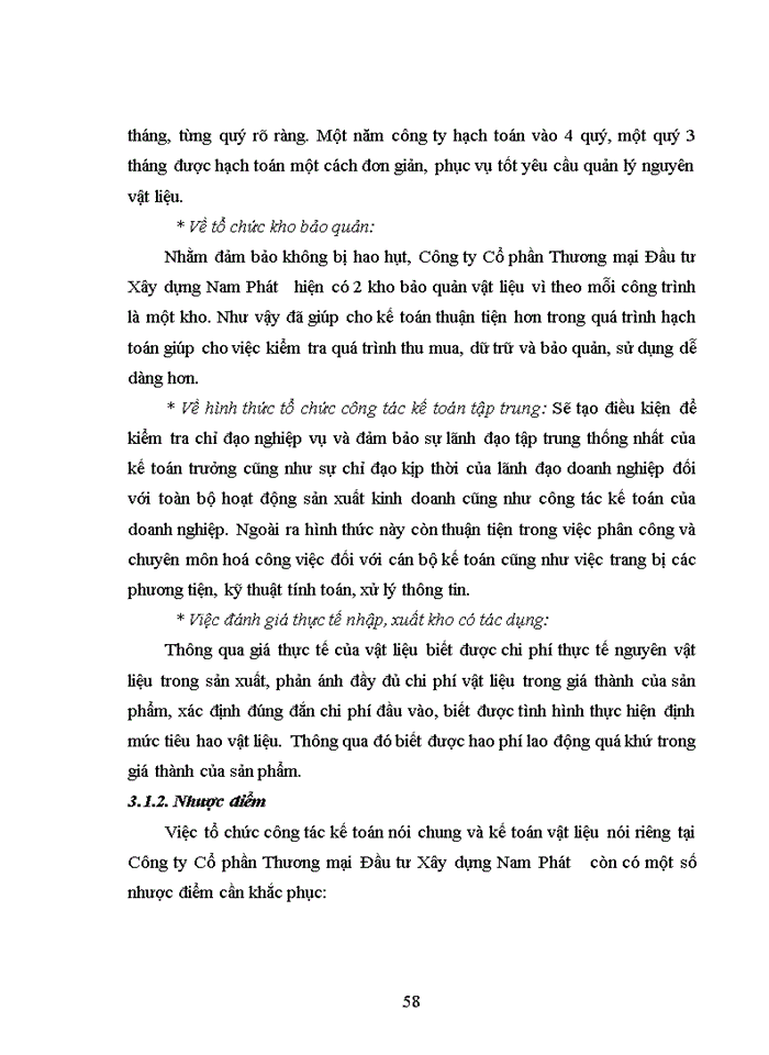 image for page Hoàn thiện Kế toán nguyên vật liệu tại Công ty Cổ phần Thương mại Đầu tư Xây dựng Nam Phát