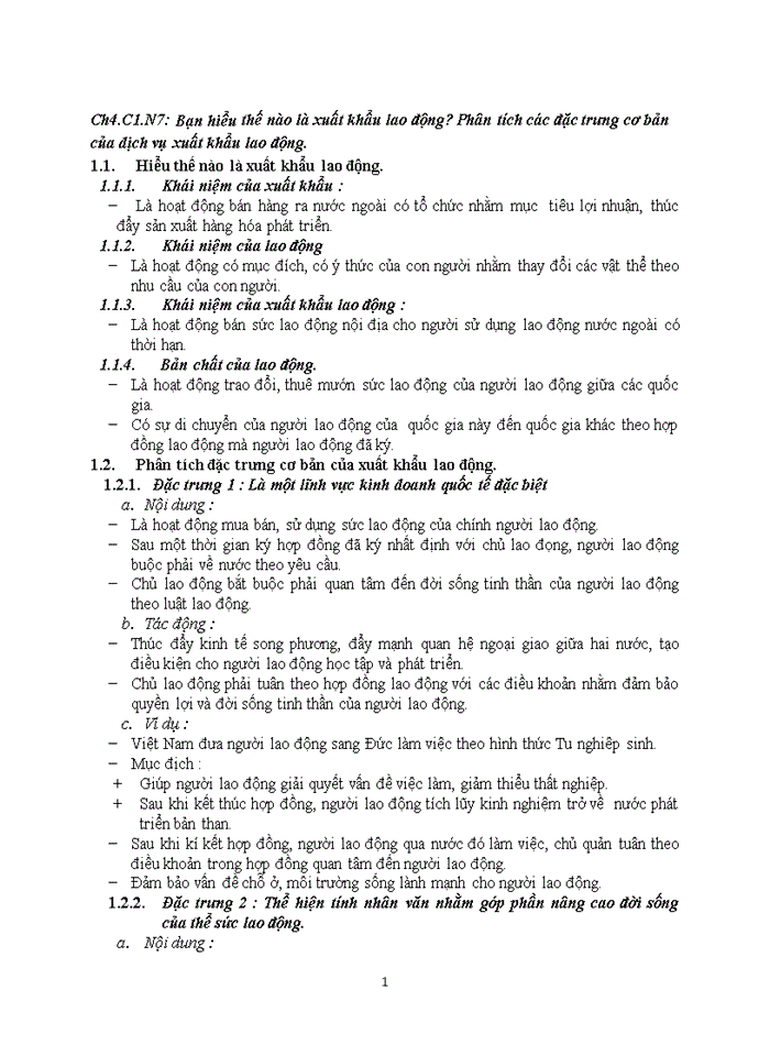 image for page Phân tích các đặc trưng cơ bản của dịch vụ xuất khẩu lao động