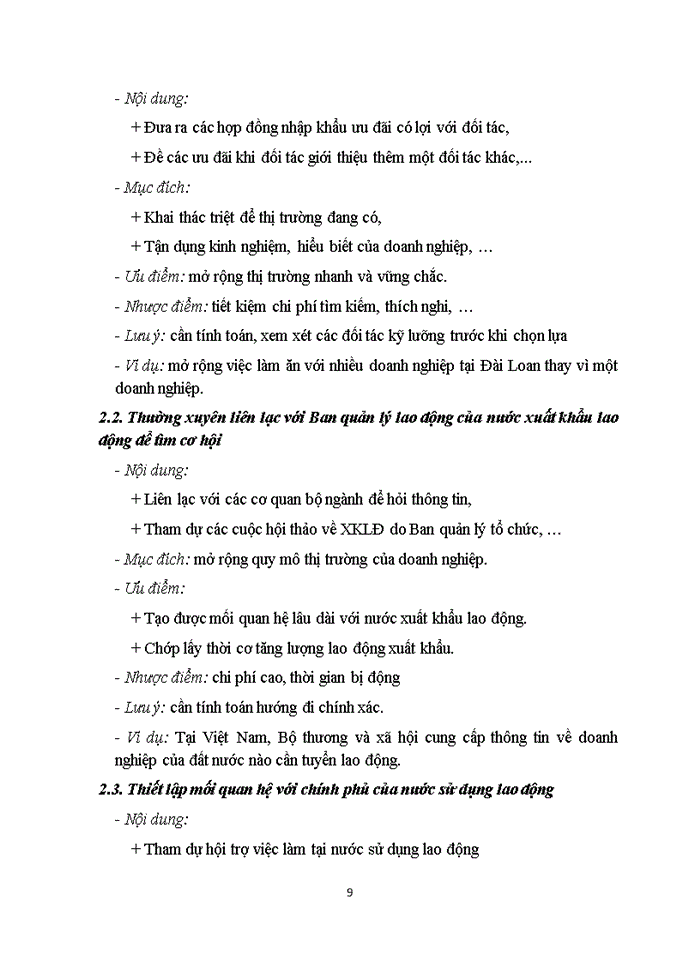 image for page Phân tích các đặc trưng cơ bản của dịch vụ xuất khẩu lao động