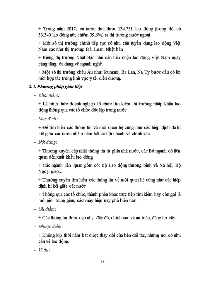 image for page Phân tích các đặc trưng cơ bản của dịch vụ xuất khẩu lao động