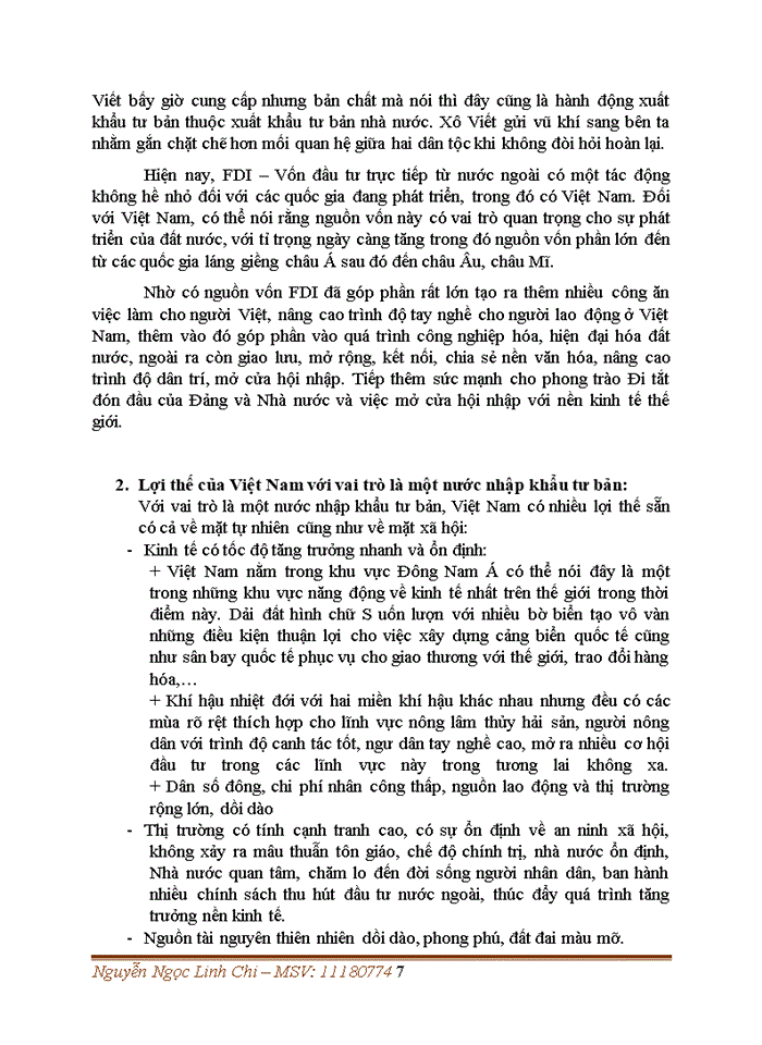 image for page Lý luận của chủ nghĩa Mác-Lênin về xuất khẩu tư bản. Liên hệ với thực tiễn ở Việt Nam