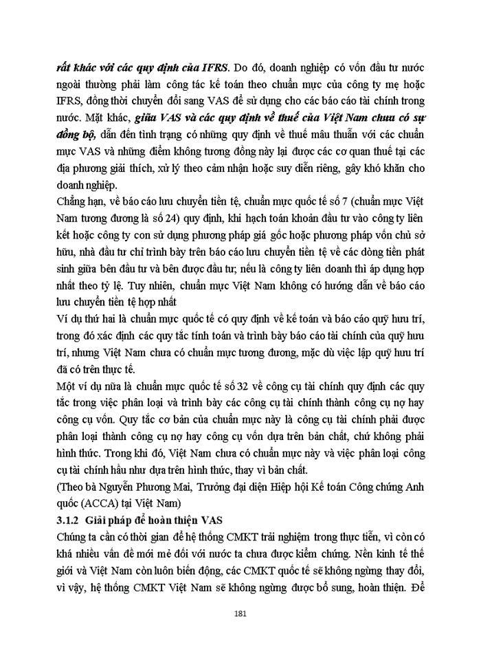 image for page Đánh giá về tình tối ưu của chuẩn mực kế toán Việt Nam