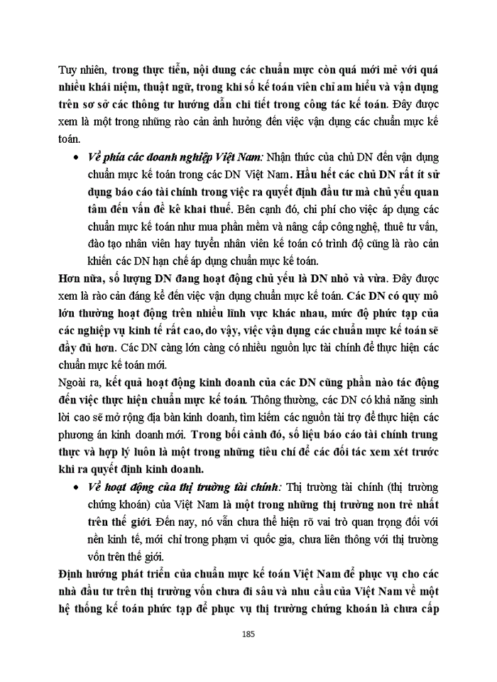 image for page Đánh giá về tình tối ưu của chuẩn mực kế toán Việt Nam