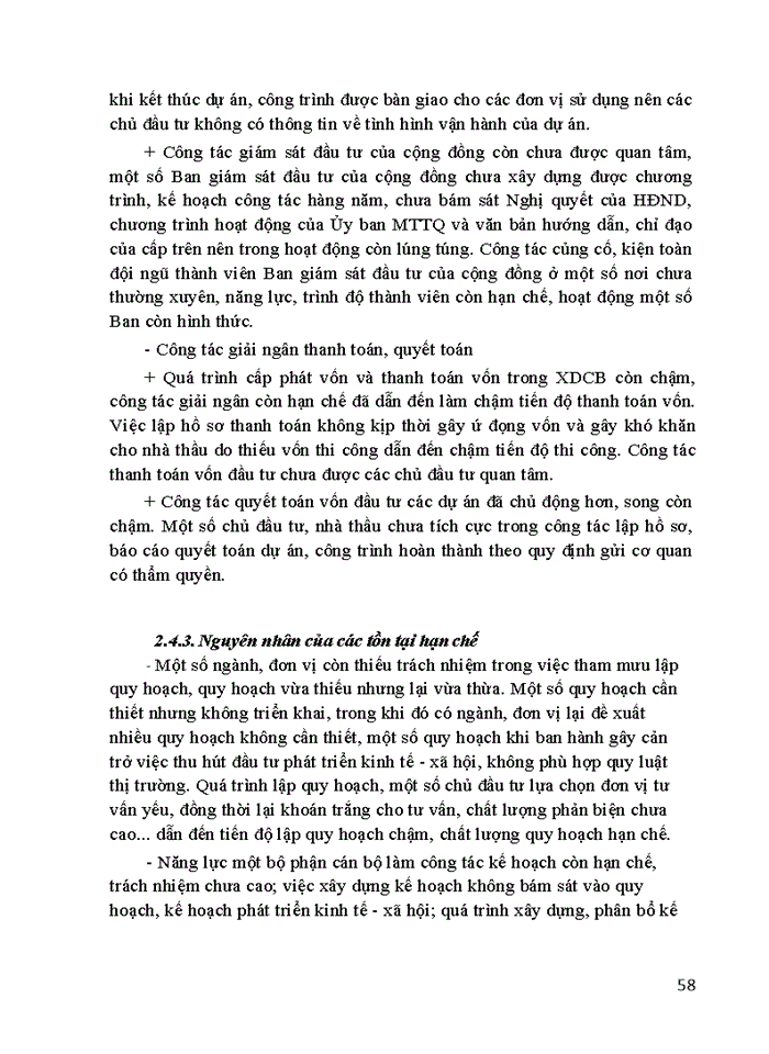 image for page Giải pháp hoàn thiện công tác quản lý vốn đầu tư xdcb từ nguồn vốn nsnn của tỉnh bắc giang
