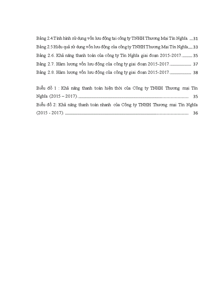 image for page Nâng cao hiệu quả sử dụng vốn lưu động tại công ty TNHH Thương Mại Tín Nghĩa