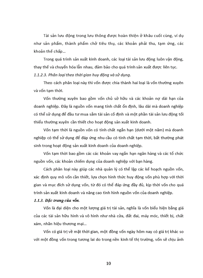 image for page Nâng cao hiệu quả sử dụng vốn lưu động tại công ty TNHH Thương Mại Tín Nghĩa