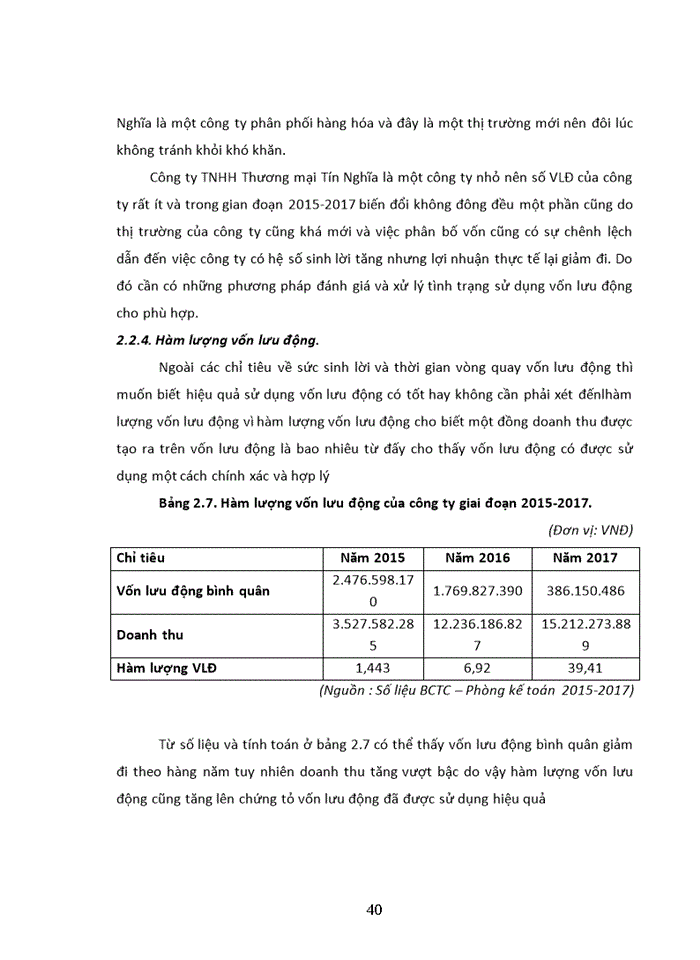 image for page Nâng cao hiệu quả sử dụng vốn lưu động tại công ty TNHH Thương Mại Tín Nghĩa