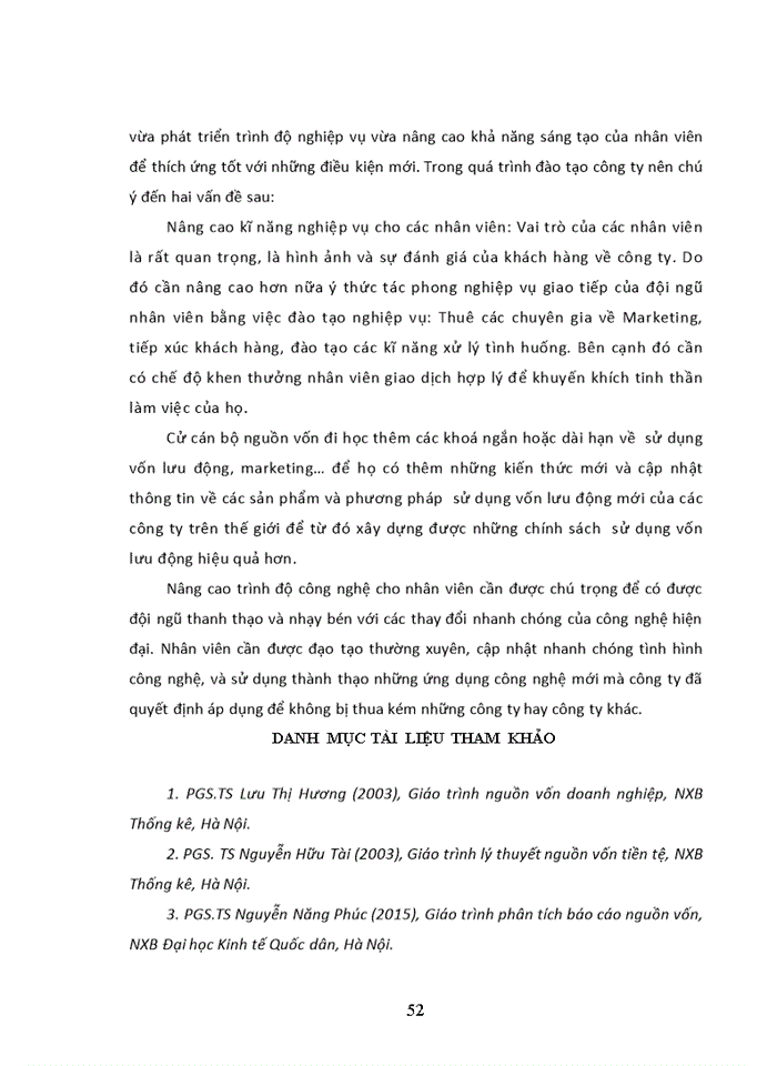 image for page Nâng cao hiệu quả sử dụng vốn lưu động tại công ty TNHH Thương Mại Tín Nghĩa