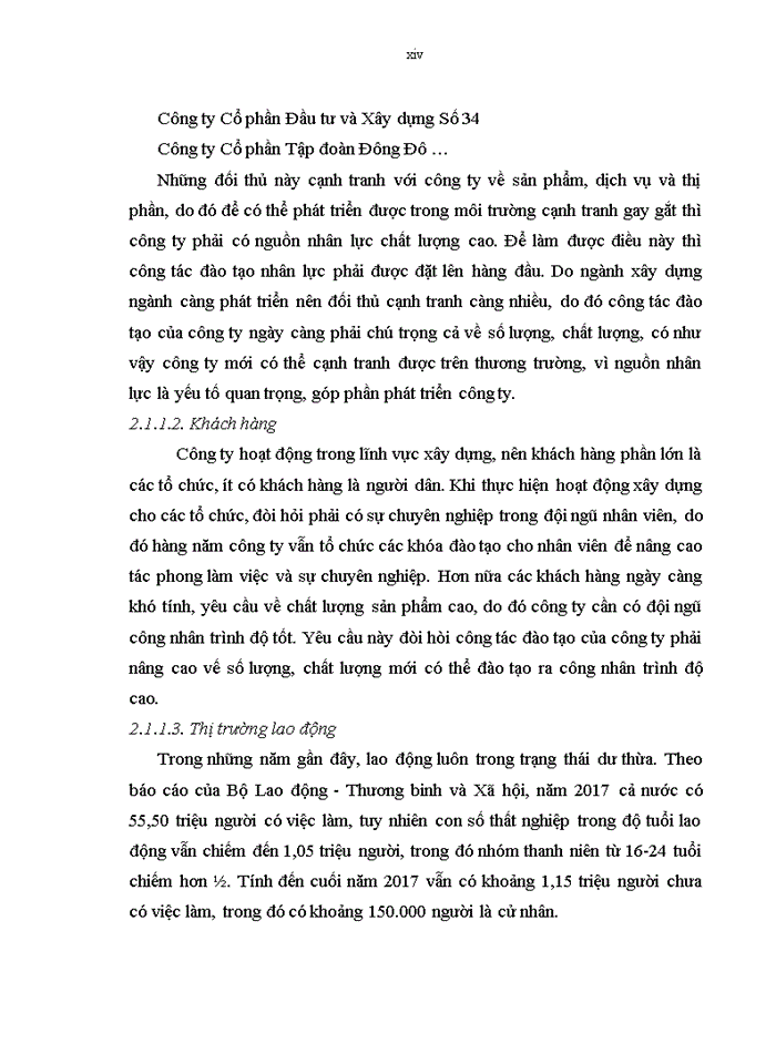 image for page Công tác đào tạo nguồn nhân lực tại Công ty TNHH Đầu tư và Xây dựng công trình giao thông Thành Nam