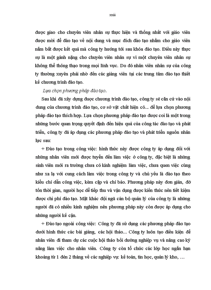 image for page Công tác đào tạo nguồn nhân lực tại Công ty TNHH Đầu tư và Xây dựng công trình giao thông Thành Nam