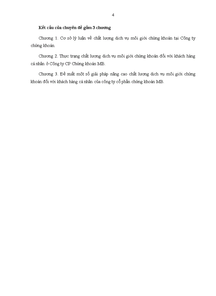 image for page Giải pháp nâng cao chất lượng dịch vụ môi giới chứng khoán đối với khách hàng cá nhân của công ty cổ phần chứng khoán mb