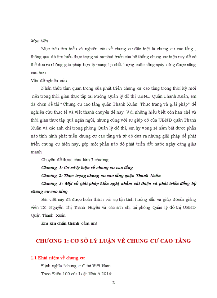 image for page Chung cư cao tầng quận Thanh Xuân: Thực trạng và giải pháp