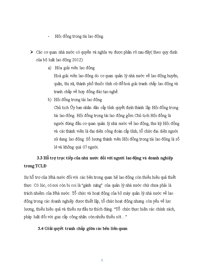 image for page Quản lý nhà nước về tranh chấp lao động trong ngành da giày dệt may