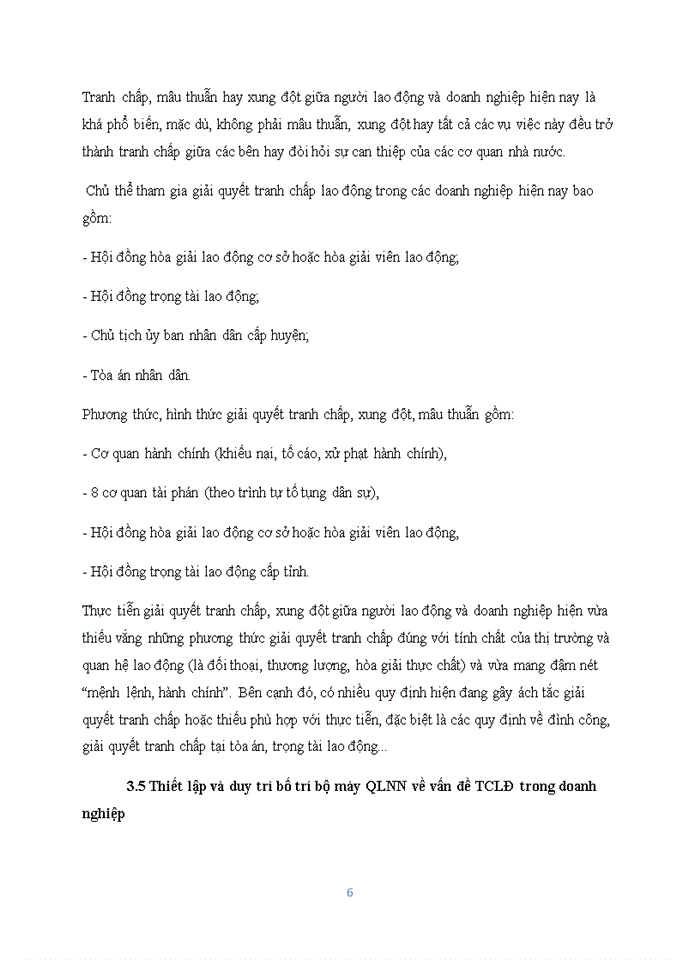 image for page Quản lý nhà nước về tranh chấp lao động trong ngành da giày dệt may