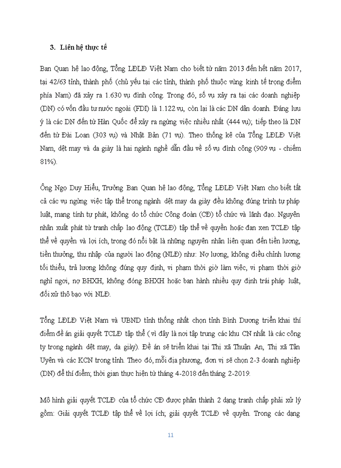 image for page Quản lý nhà nước về tranh chấp lao động trong ngành da giày dệt may