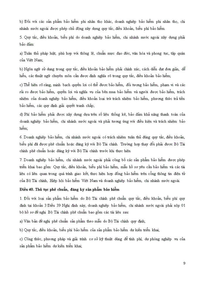 image for page Xác định các yêu cầu bắt buộc đối với doanh nghiệp bảo hiểm về