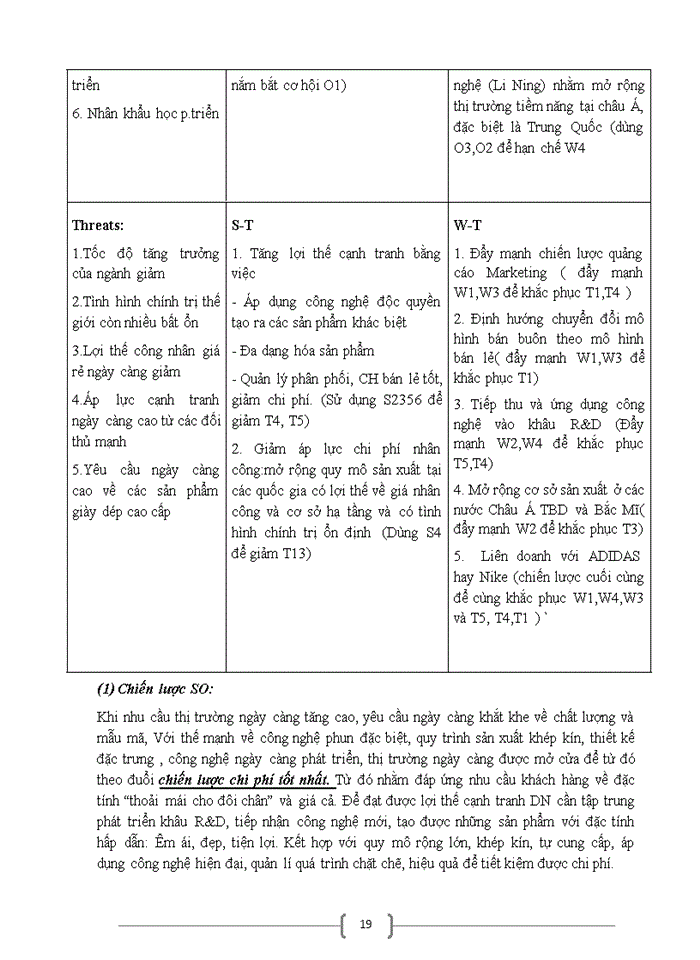 image for page Phân tích ma trận SWOT của doanh nghiệp ECCO