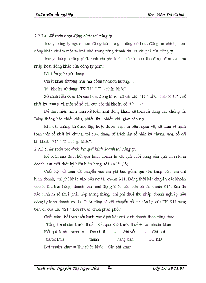 image for page Hoàn thiện công tác kế toán bán hàng và xác định kết quả kinh doanh tại Công ty TNHH Thương mại và nội thất An Phú