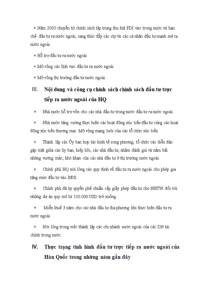 image for page Chính sách sách đầu tư trực tiếp ra nước ngoài của Hàn Quốc và bài học kinh nghiệm cho Việt Nam