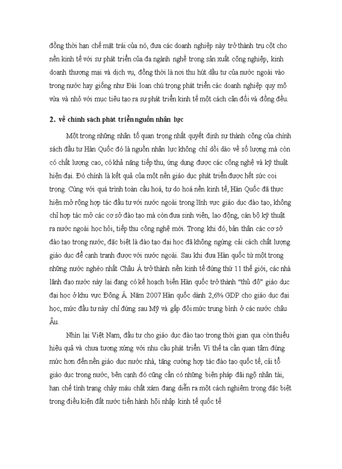 image for page Chính sách sách đầu tư trực tiếp ra nước ngoài của Hàn Quốc và bài học kinh nghiệm cho Việt Nam