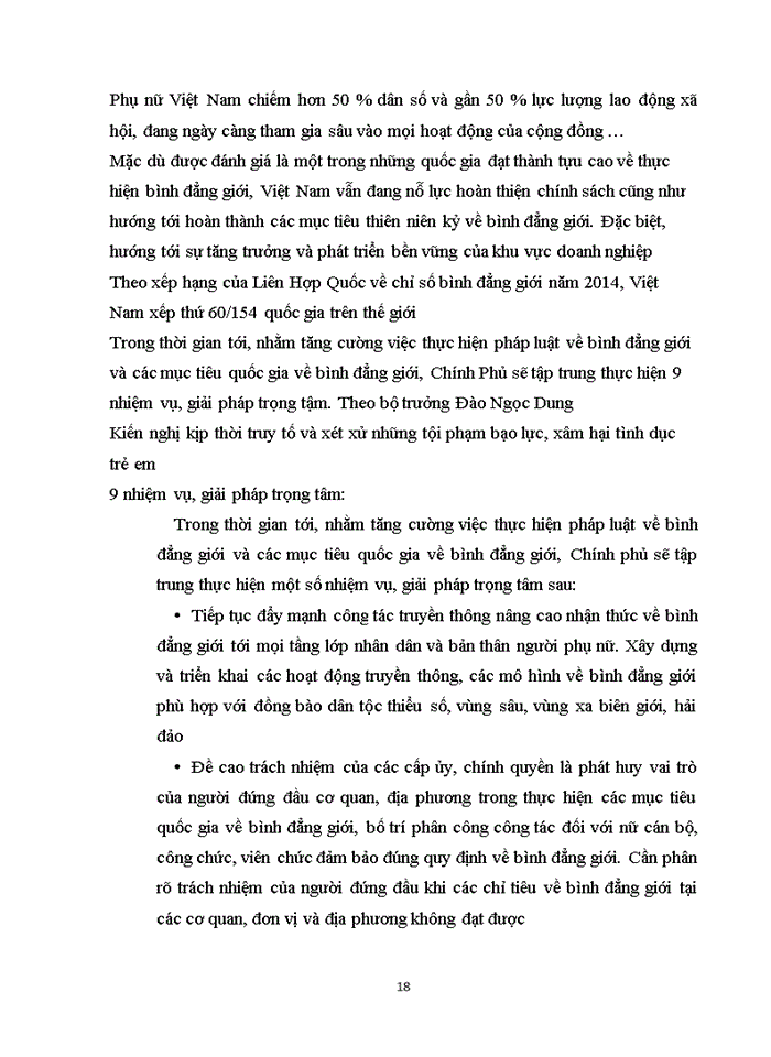 image for page phân tích mối quan hệ giữa dân số và bình đẳng giới. định hướng các chính sách phát triển dân số và kt-xh để tăng cường bình đẳng giới và nâng cao năng lực, vị thế cho phụ nữ